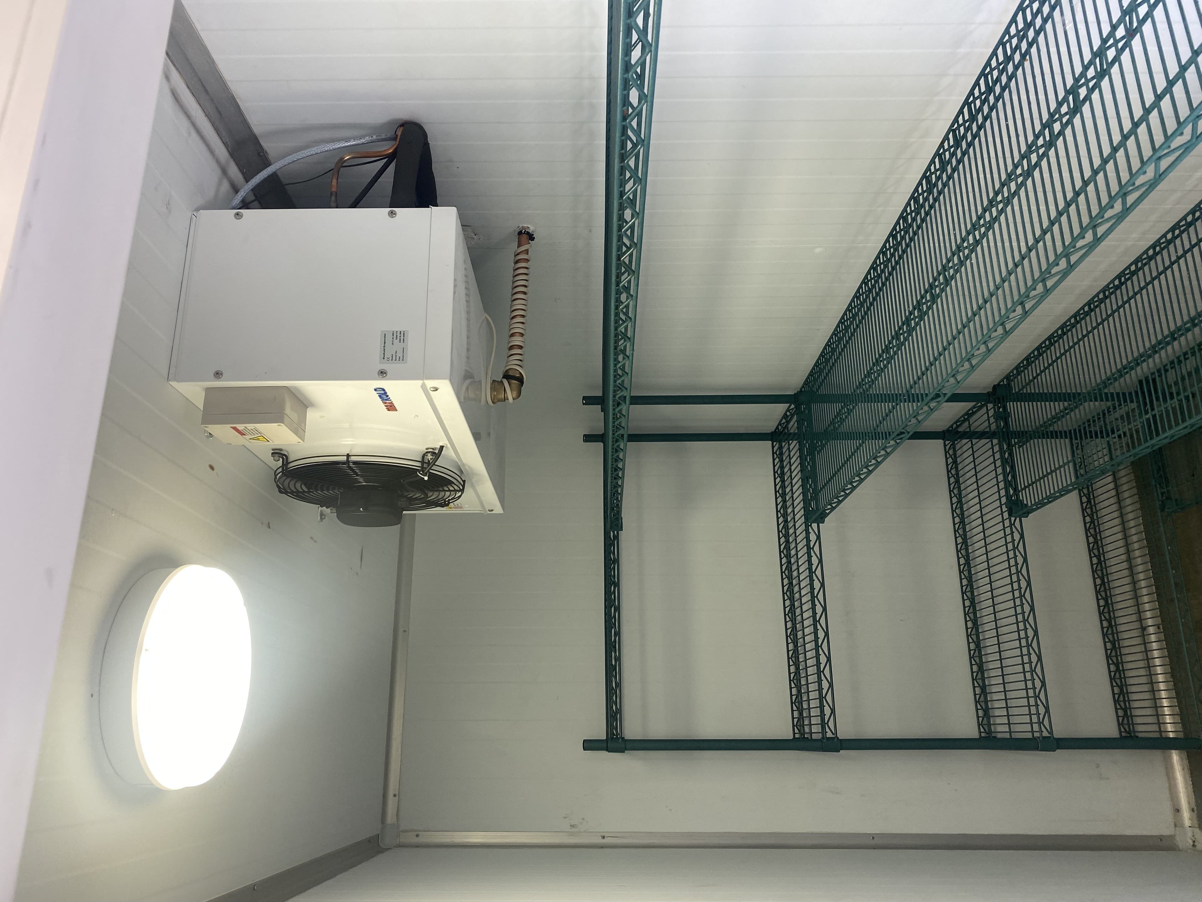 Commercial cold room and cooling unit maintained by JM Maintenance Services
